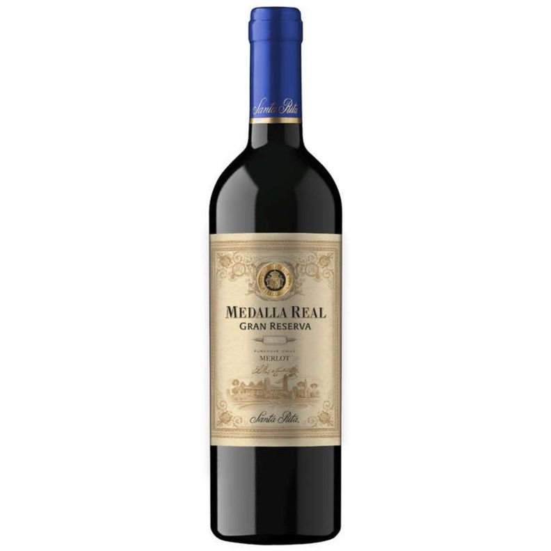 Vino Medalla Real Gran Reserva Merlot 750cc-0