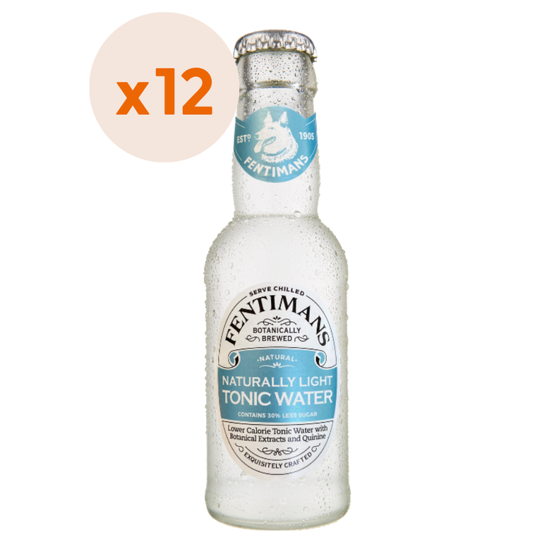 12x Agua Tónica Low Calorie Fentimans 200cc-1