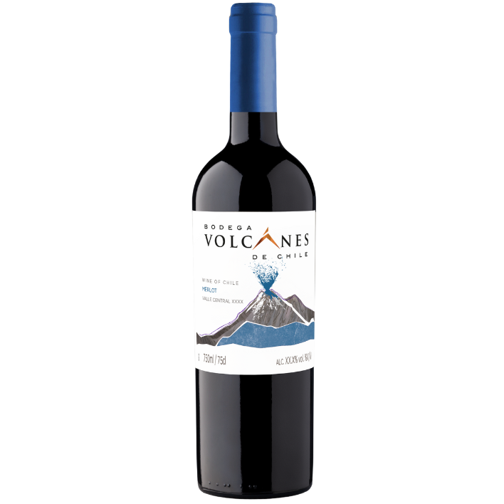 Vino Volcanes Varietal Merlot 13,5° 750cc-0