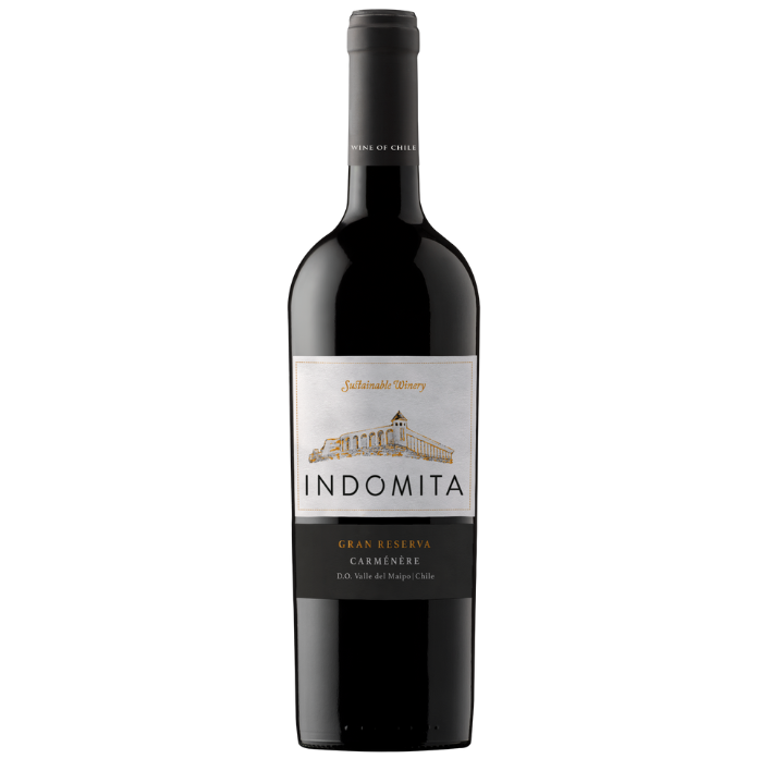 Vino Indómita Gran Reserva Carmenere 14° 750cc-0