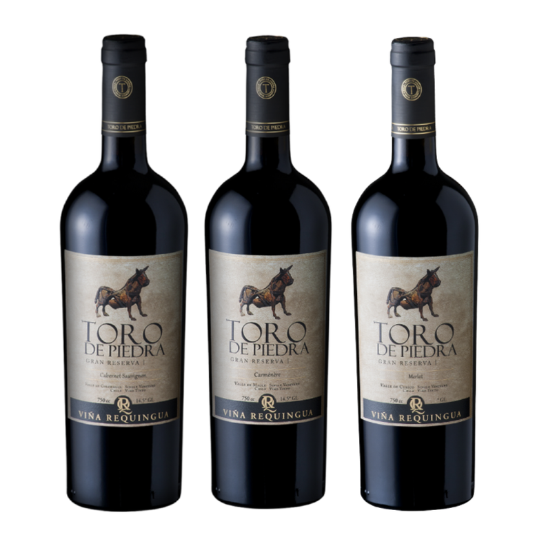 Pack Vino Toro de Piedra Gran Reserva Variedades 750cc-0