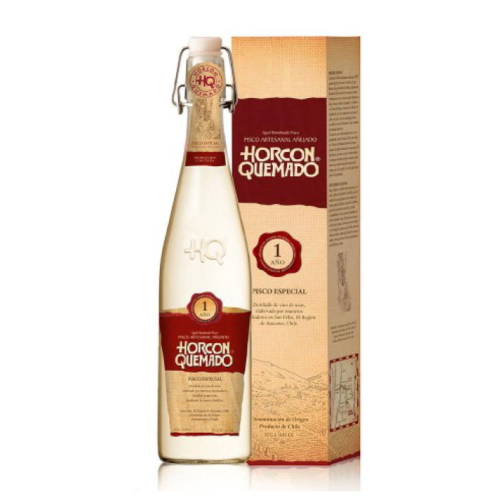 Pisco Horcon Quemado 35° 645Cc-0