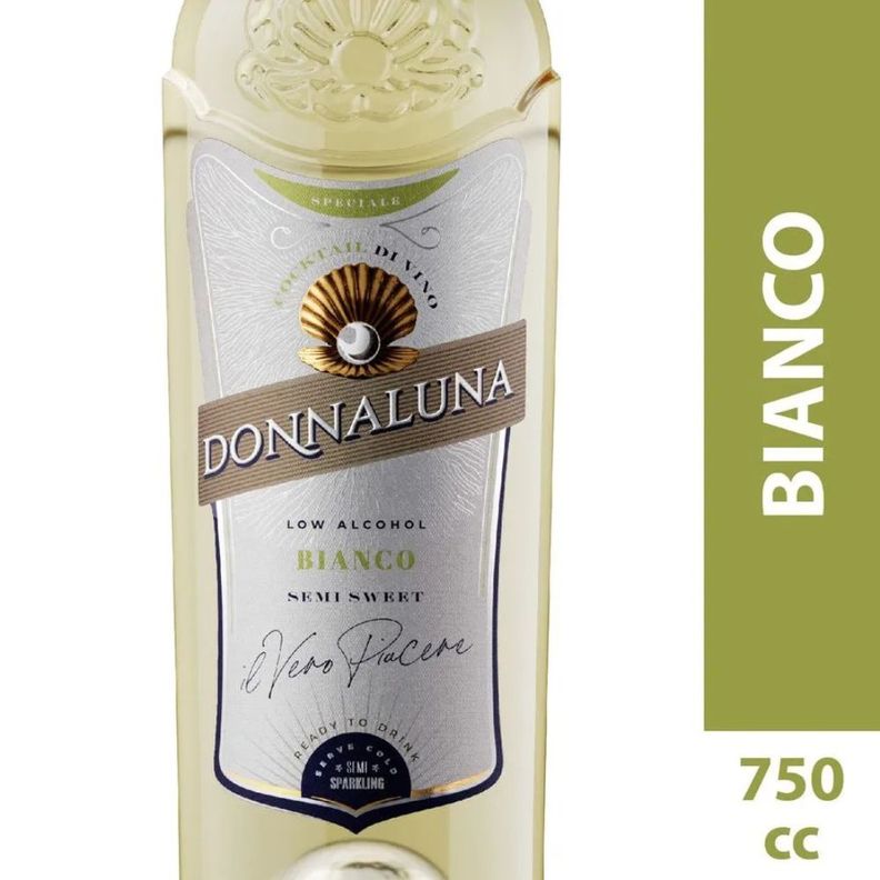 Cóctel de Vino Donnaluna Bianco 750cc-0