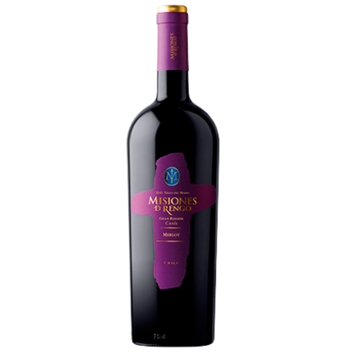 Vino Misiones De Rengo Cuvee Gran Reserva Merlot 13,5 750cc