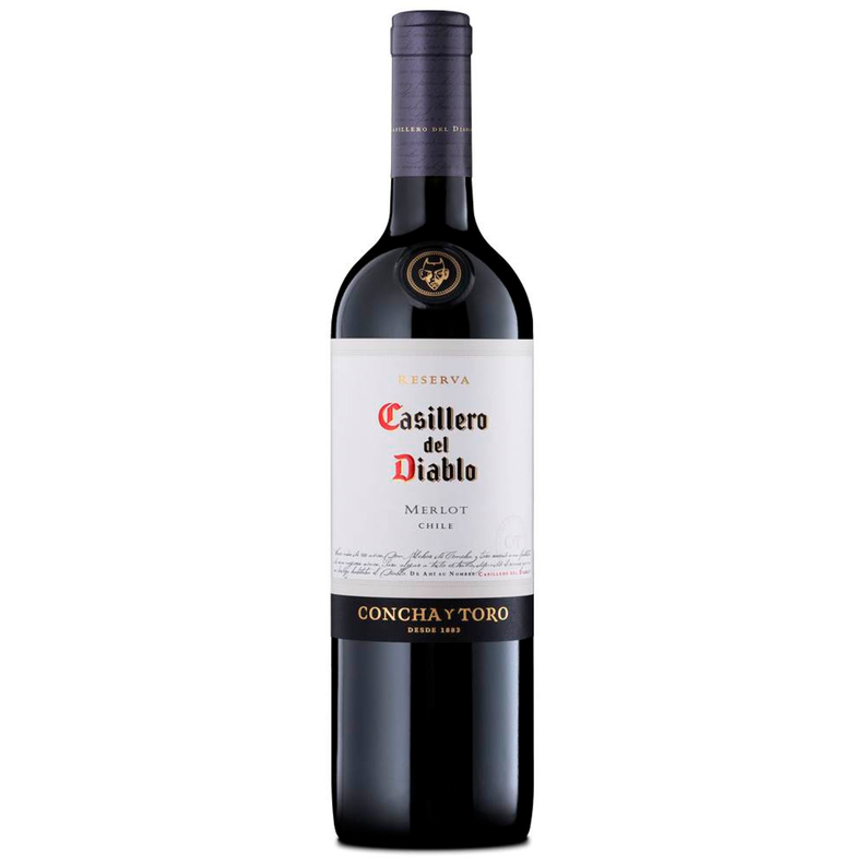 Vino Casillero del Diablo Reserva Merlot 750cc-0