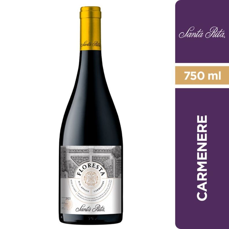 Vino Floresta Carmenere 750cc-0