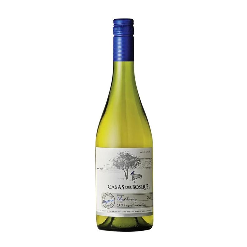 Vino Casas del Bosque Reserva Chardonnay 750cc-0