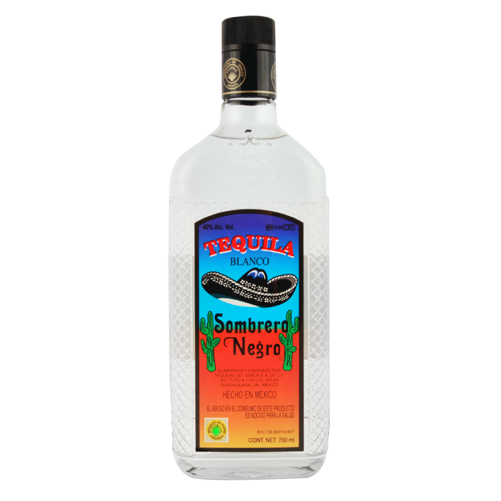 Tequila Sombrero Negro 40° 750Cc-0
