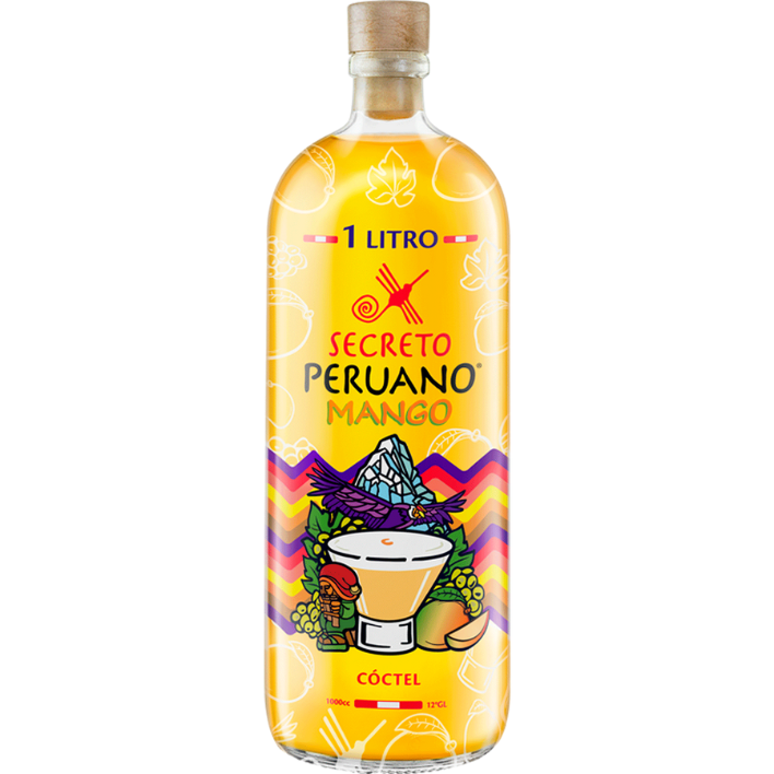 Pisco Secreto Peruano Sour Mango 12° 1000Cc-0