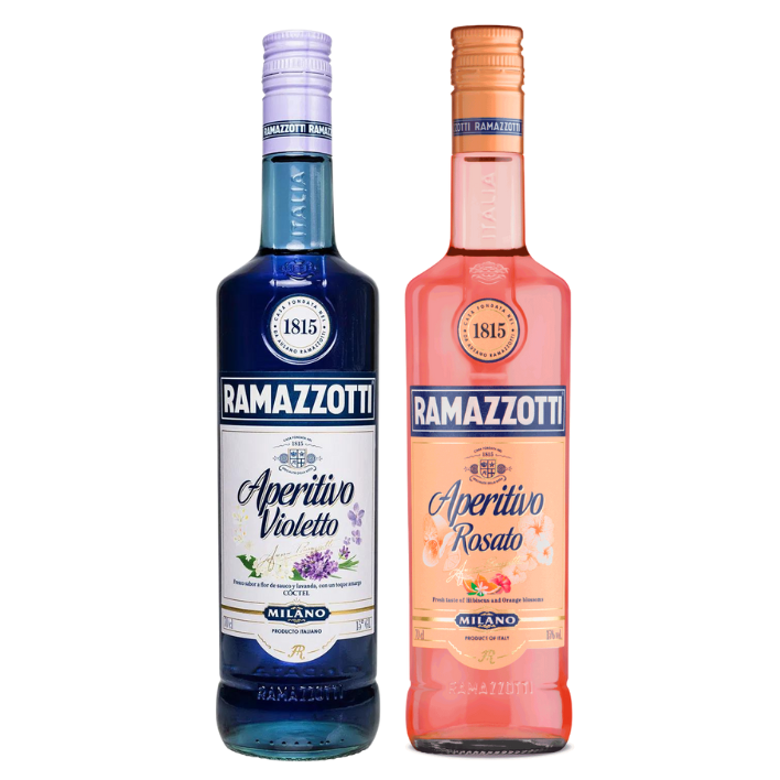 Licor Ramazzotti Aperitivo Rosato + Violetto 15° 700cc-0