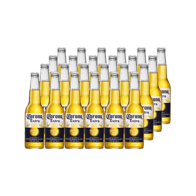 24x Cerveza Corona Botellin 4,5 330Cc