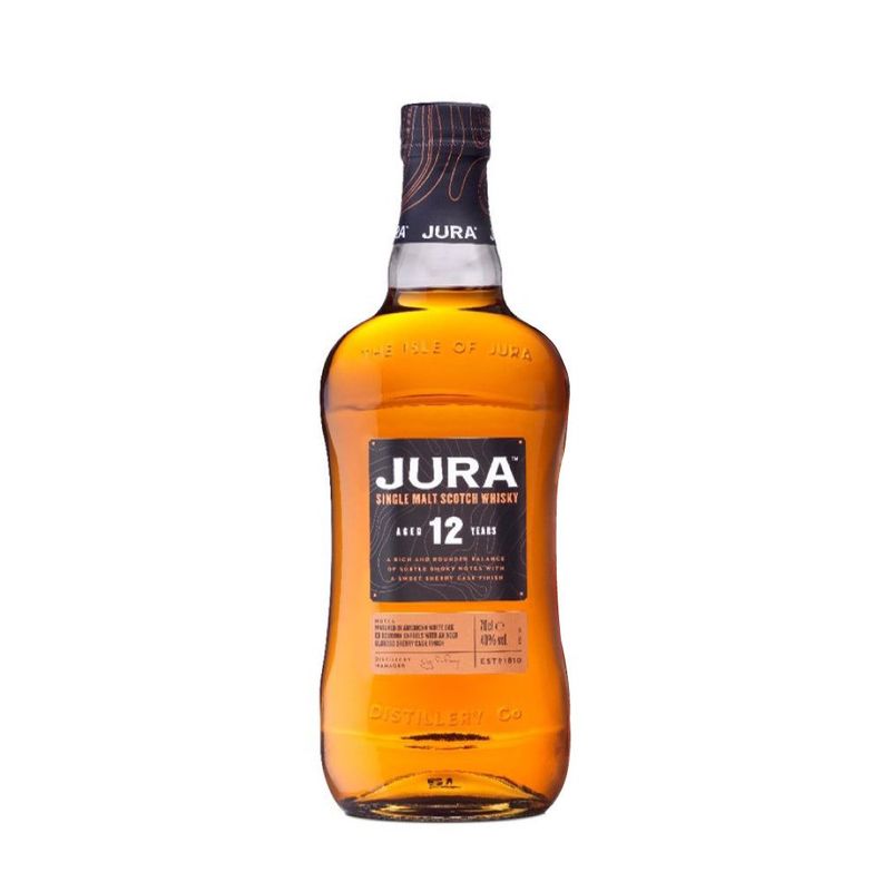 Whisky Jura 12 Años 40° 700Cc-0