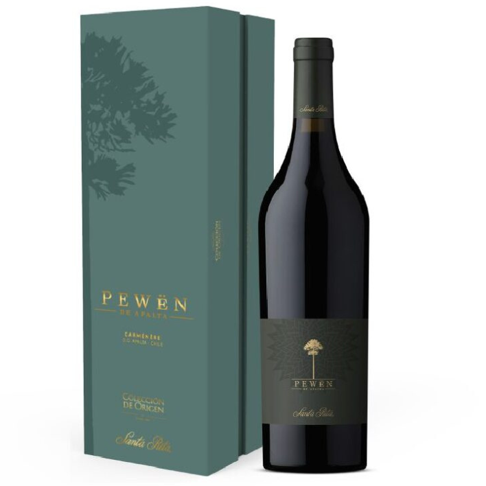 Vino Santa Rita Pewen Do De Apalta Carmenere 14,4° 750cc-0