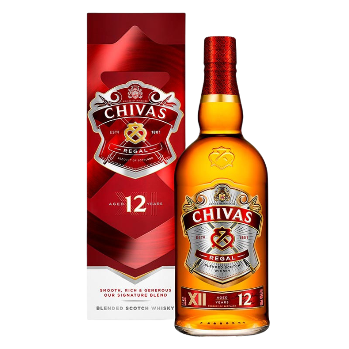 Whisky Chivas Regal 12 Años 40° 1000Cc-0