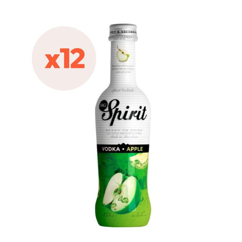12x Vodka Spirit Apple 5,5º 275cc-0