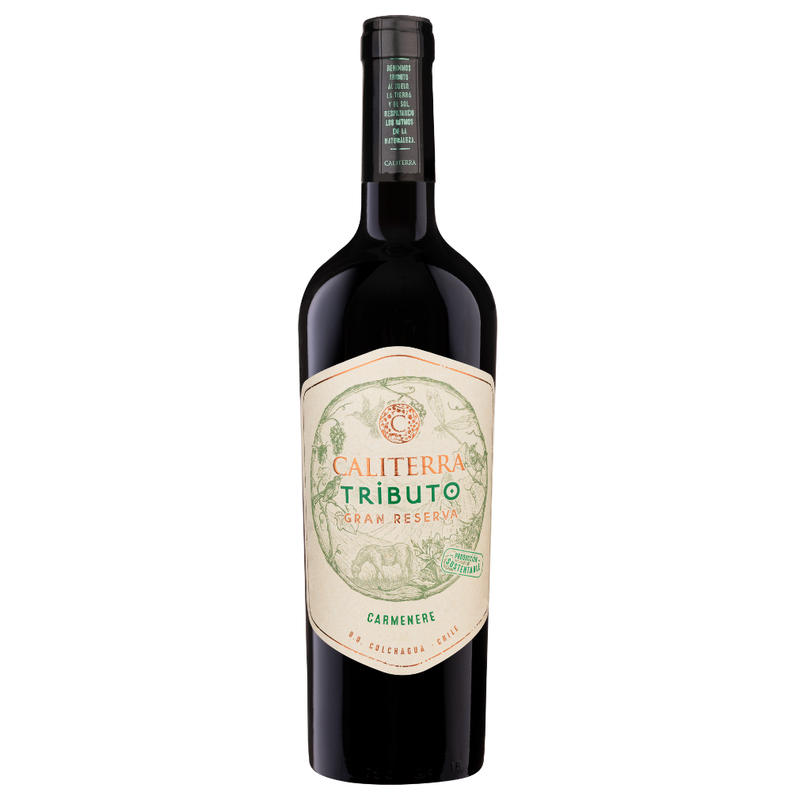Vino Caliterra Tributo Gran Reserva Carmenere 12° 750cc-0