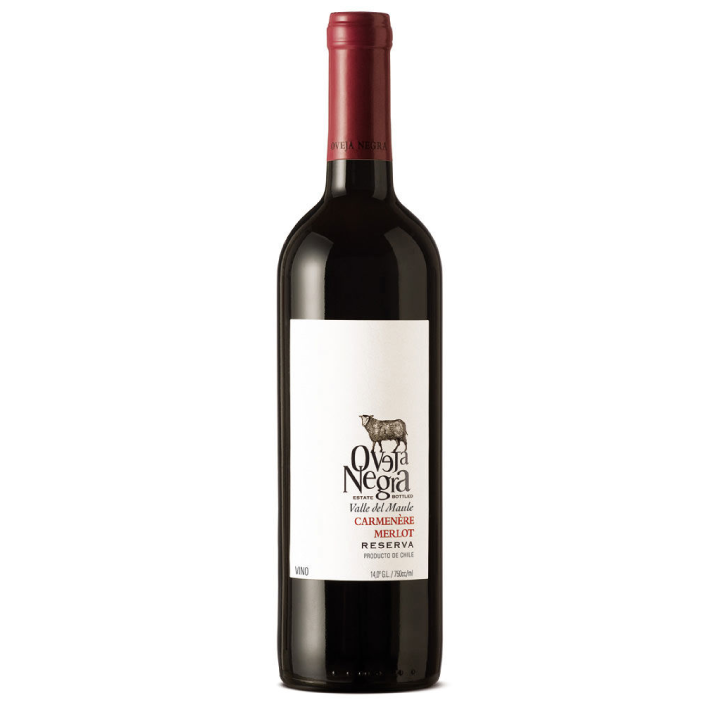 Vino Oveja Negra Reserva Sauv. Blanc / Carmenere 13° 750cc-0