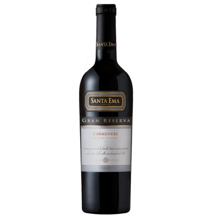 Vino Santa Ema Gran Reserva Carmenere 14° 750cc-0
