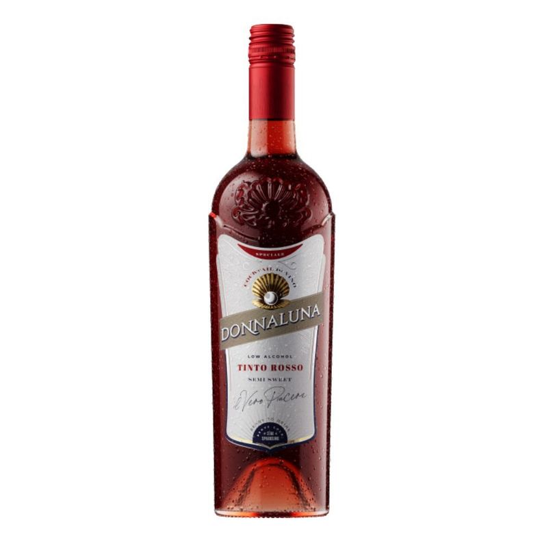 Cóctel de Vino Donnaluna Tinto Rosso 750cc-1