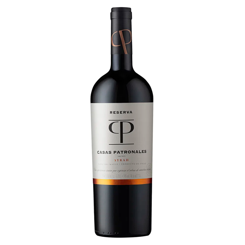 Vino Casas Patronales Reserva Syrah 14° 750cc-0