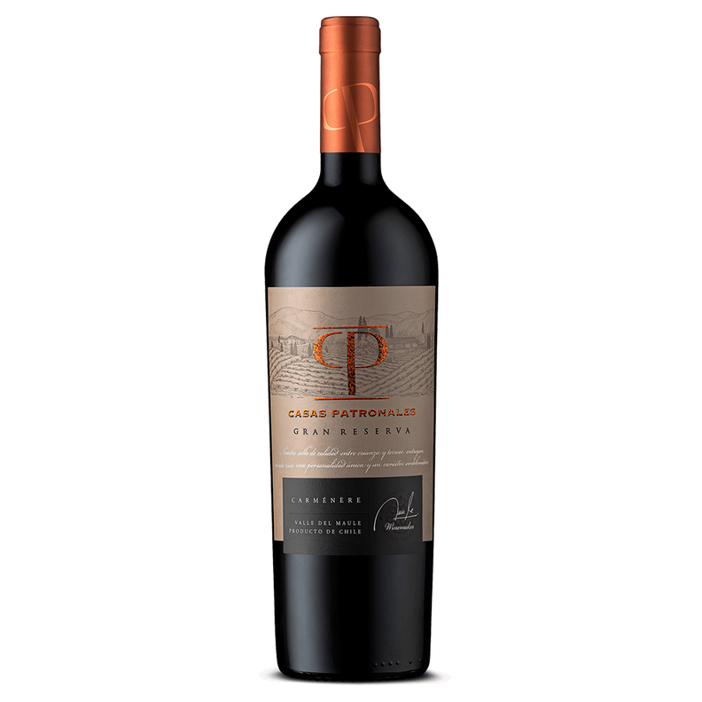 Vino Casas Patronales Gran Reserva Carmenere 750cc-0