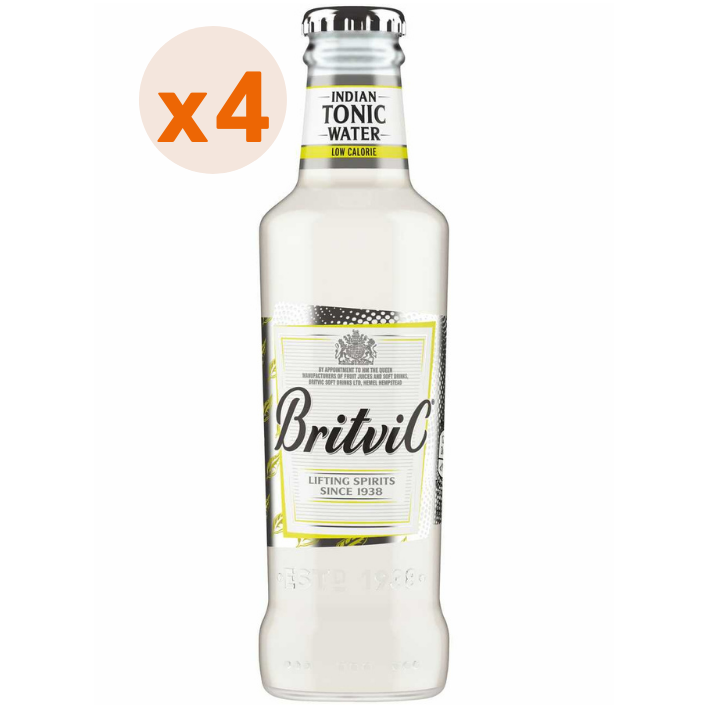 4x Agua Tónica Low Calorie Britvic 200cc-0