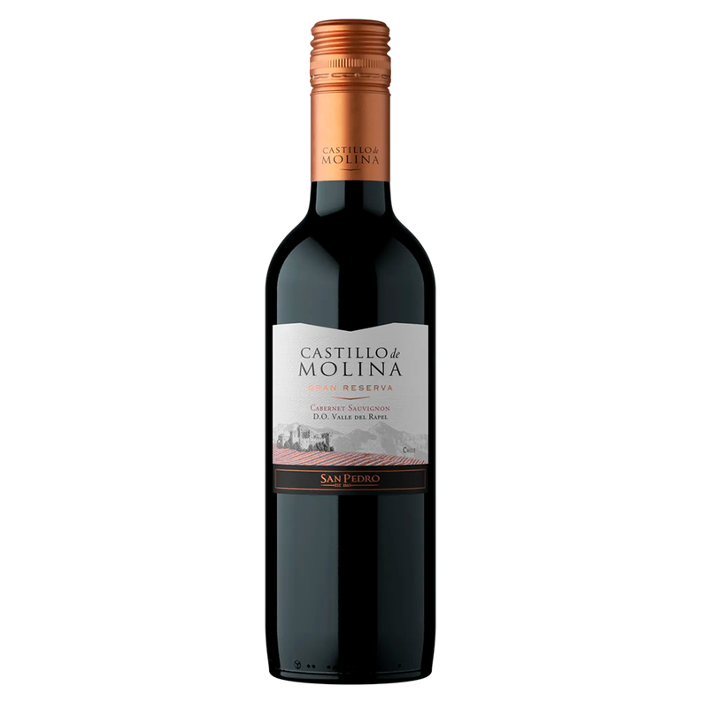 Vino Castillo de Molina Gran Reserva Cabernet 375cc-0