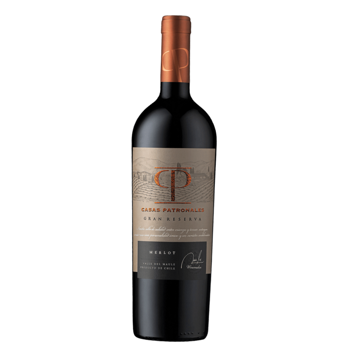 Vino Casas Patronales Gran Reserva Merlot 750cc-0