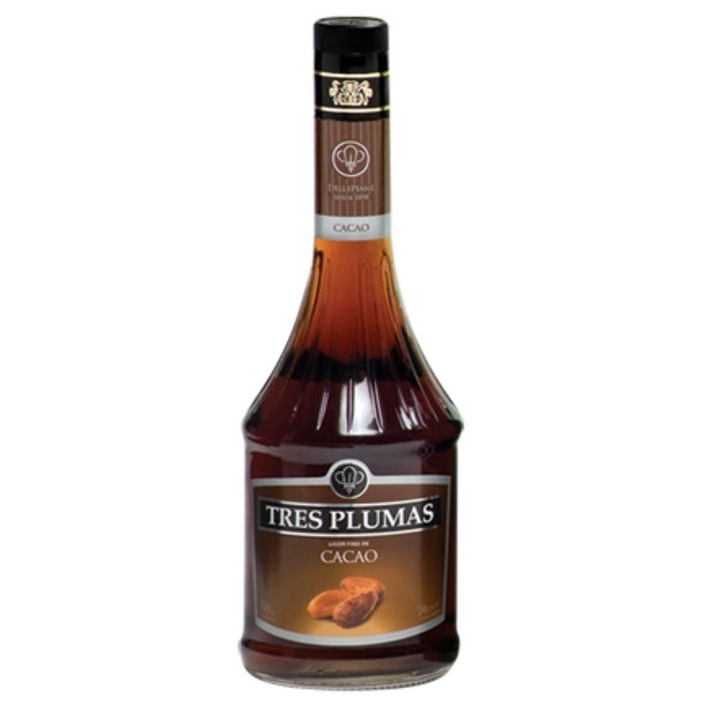 Licor Tres Plumas Licor De Cacao 24° 700Cc-0
