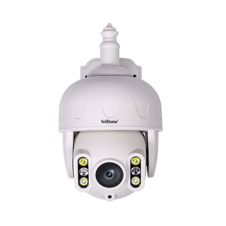 Camara de seguridad IP Wifi Exterior 5MP 5G QHD Sricam SH028B Audio y ranura micro SD-3