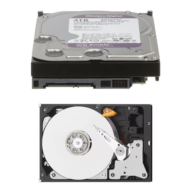 	Disco Duro Sata 4TB WD PURPLE para grabacion de vigilancia-3