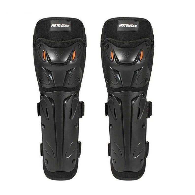 Rodilleras Largas para motociclismo y deportes MotoWolf 1010-1