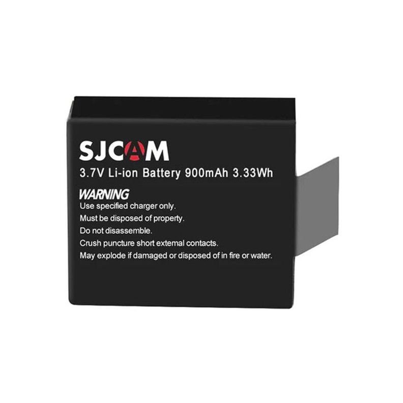 pack 2 Baterias de litio SJCAM 900mAh para cámara deportiva SJ4000/SJ5000-2