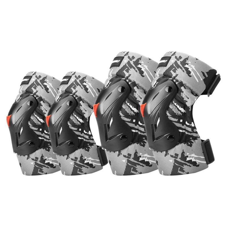 Pack de Rodilleras Cortas y Coderas Camuflaje Motowolf 1034HJ-CA-2