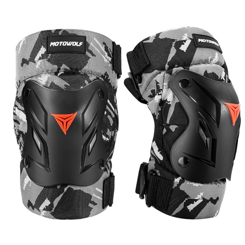 Pack de Rodilleras Cortas y Coderas Camuflaje Motowolf 1034HJ-CA-3
