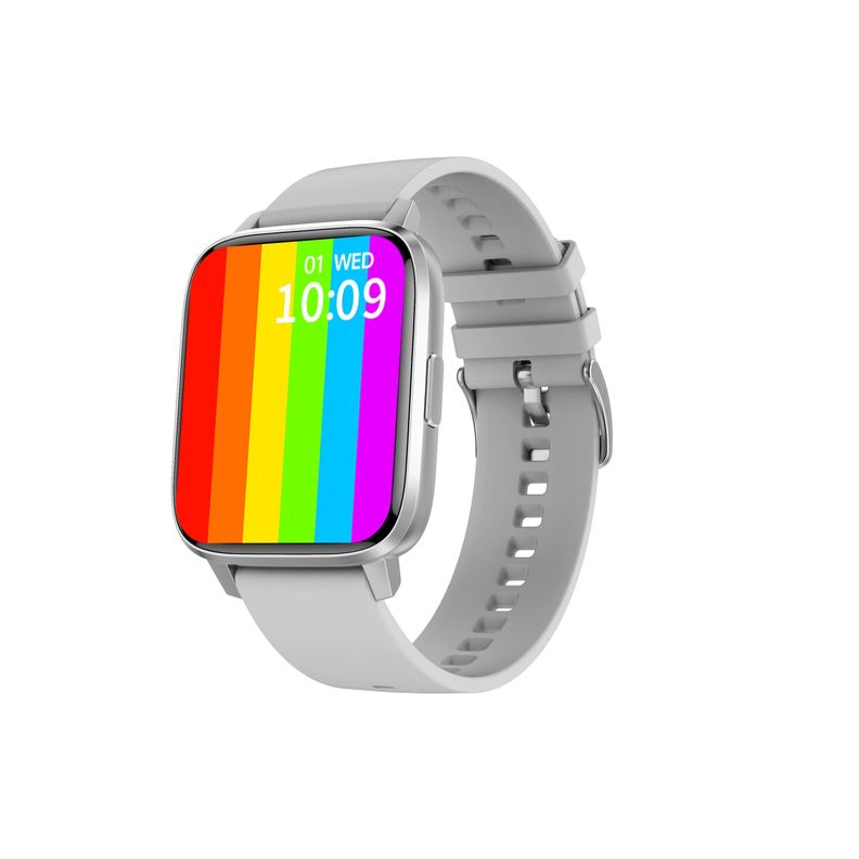 Smartwatch NO.1 DTX MAX Reloj Inteligente Bluetooth IP68 200mAh - plata-1