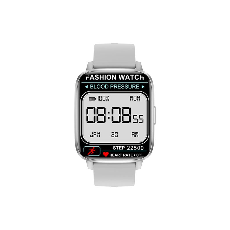 Smartwatch NO.1 DTX MAX Reloj Inteligente Bluetooth IP68 200mAh - plata-4