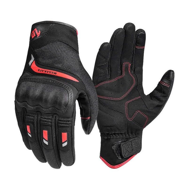 Guantes deportivos para motociclismo Masakafa 0315 - Rojo-0