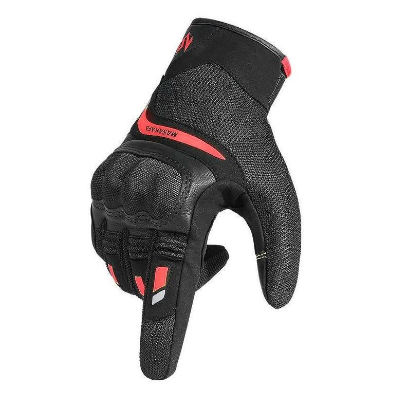 Guantes deportivos para motociclismo Masakafa 0315 - Rojo-3