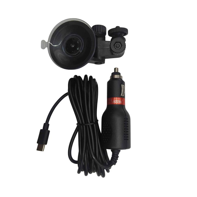 Sjcam Soporte Ventosa y cargador auto Tipo C-1