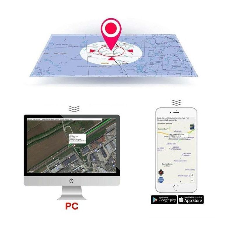 GPS tracker rastreador GPS recargable Tarjeta Tkstar TK912 GSM GPRS-4