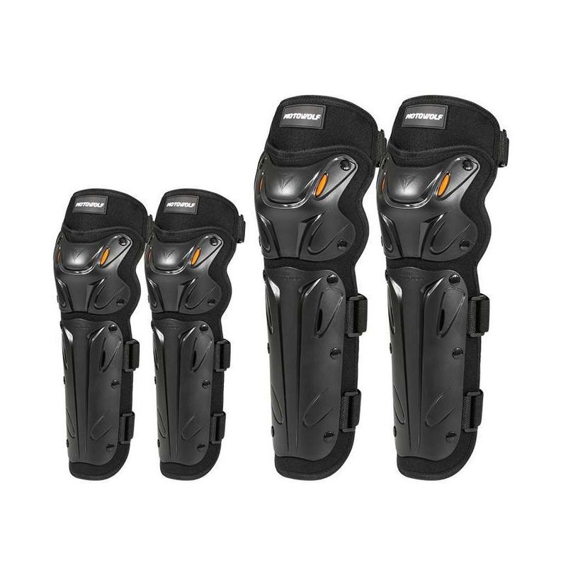 Rodilleras y Coderas largas motociclismo Motowolf 1010-0