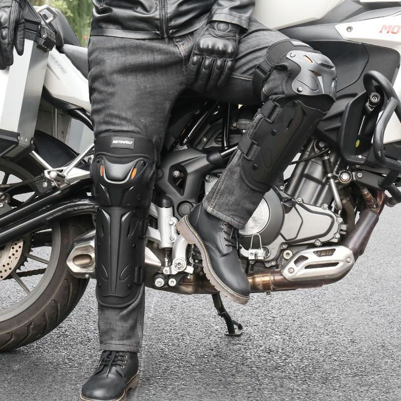 Rodilleras y Coderas largas motociclismo Motowolf 1010-7