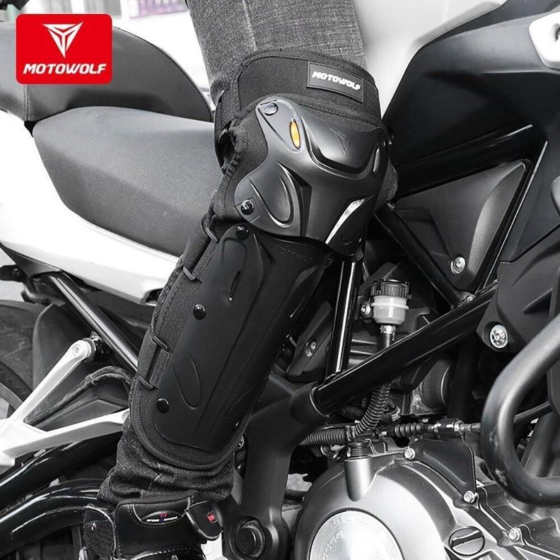 Rodilleras y Coderas largas motociclismo Motowolf 1010-3
