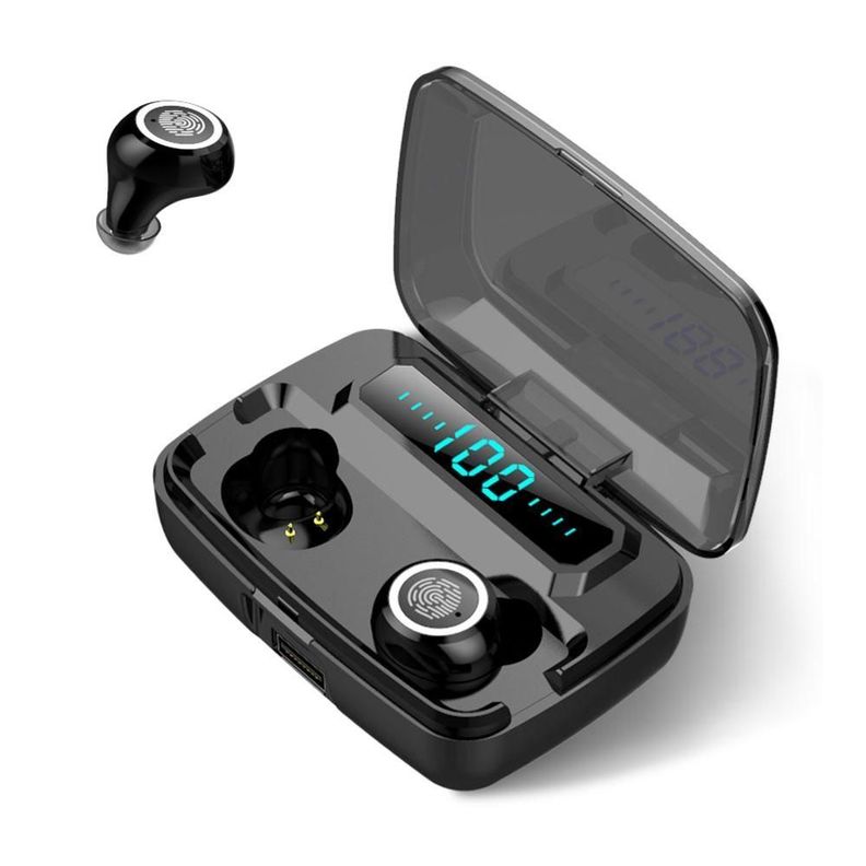 Audifonos Bluetooth TWS M11 3200 mAh - negro-2