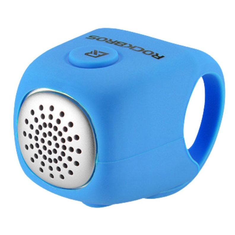 Timbre Bocina electrónica para bicicleta Rockbros CB170 - azul-0