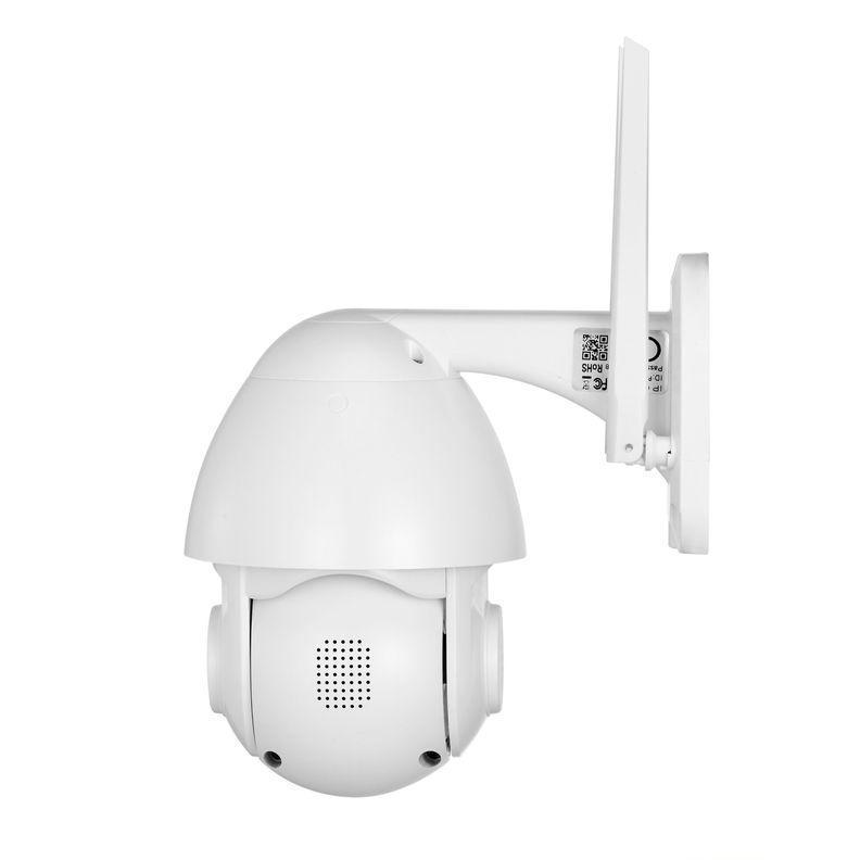 Cámara IP WIFI 3MP 1296P Srihome SH039B Luz LED y Sirena-5