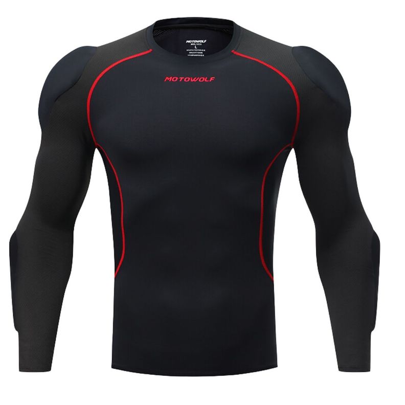 Chaqueta Ajustada Armadura para motociclismo Motowolf 1035-R-0