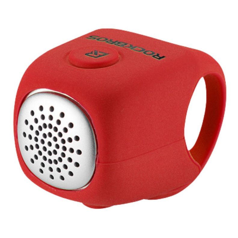 Timbre Bocina electrónica para bicicleta Rockbros CB170 - rojo-0