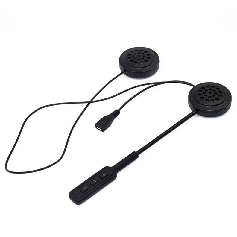 Audifonos bluetooth manos libres para moto MH01 Negro